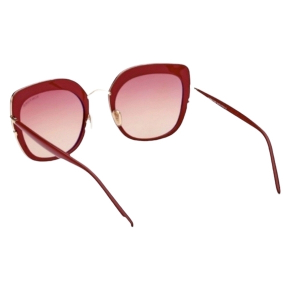 Tom Ford Virginia Sunglasses, Shiny Fuchsia & Rose Gold, NIB main image 12
